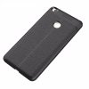 Etui Carbon Leather Case - Xiaomi Mi MAX 2 czarny /black